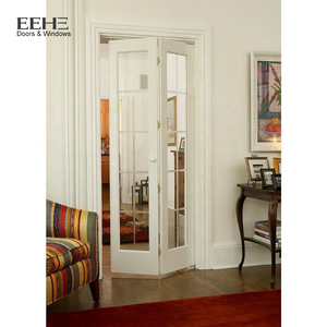 <span class=keywords><strong>Porte</strong></span> <span class=keywords><strong>pliante</strong></span> en bois massif insonorisée à <span class=keywords><strong>double</strong></span> vitrage de haute qualité pour villas - Product Image 5