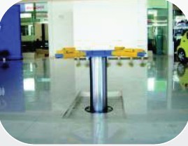 Elevador neumático AA4C para lavado de coches, elevador en el suelo de un poste, AA-SP102X - Product Image 2