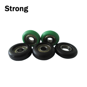 OEM rullo di <span class=keywords><strong>nylon</strong></span> pulegge con cuscinetti di plastica per porta scorrevole in alluminio - Product Image 2