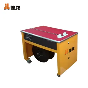 DBJ-H1 Semi-auto Strapping Machine Price Plastic Packaging Material Bags,cartons Packaging