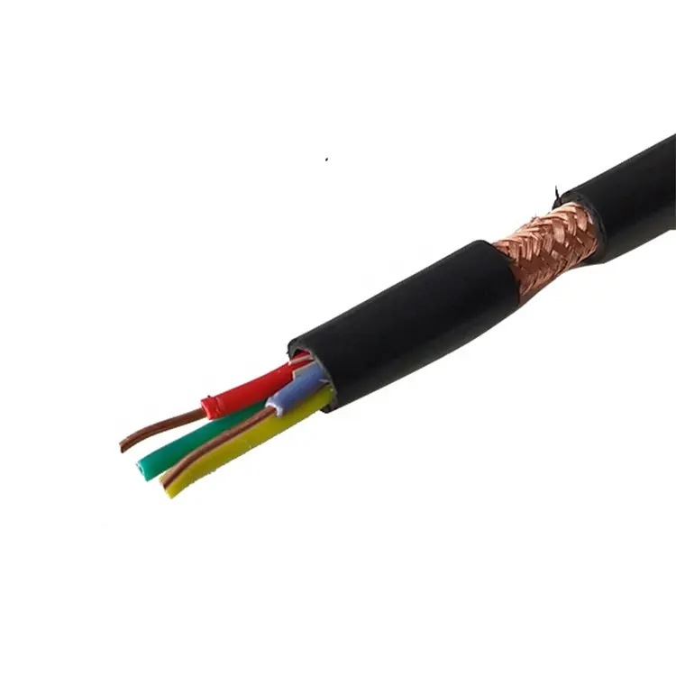 Solid Copper Conductor Multi Copper Cores Computer Shielded Cable Control Wire Cables