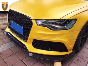 Bodykits per Car Diffusore per <span class=keywords><strong>audi</strong></span> Lip Anteriore In Carbonio <span class=keywords><strong>rs6</strong></span> body kit - Product Image 1