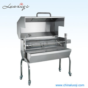 Professionnel en acier inoxydable en plein air barbecue portable à charbon barbecue <span class=keywords><strong>cuisson</strong></span> barbecue - Product Image 2