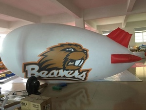 Quảng Cáo <span class=keywords><strong>Inflatable</strong></span> lớn Helium bóng bay khí cầu khinh khí cầu, 6M Helium airship gas <span class=keywords><strong>tethered</strong></span> Helium blimp - Product Image 5