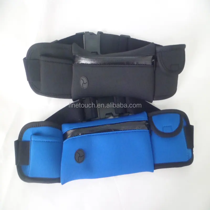 Waterproof running neoprene waist bag outdoor phone holder belt bag