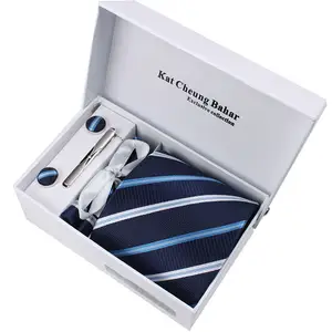 Fashion Mens Ties Cheap Tie Cufflink Hanky Set