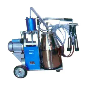 Vacuum Pump-typed Double-barreled Cow Breast Milking Machine