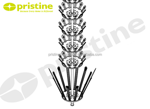 MIT ชั้นวางของในบ้านแบบ DIY 6ชั้นชั้นชั้นวางรองเท้าแบบหมุนได้ทันสมัยขายส่งจากไต้หวันจัดเก็บของในบ้านเฟอร์นิเจอร์ผู้ผลิตอีเบย์ - Product Image 4