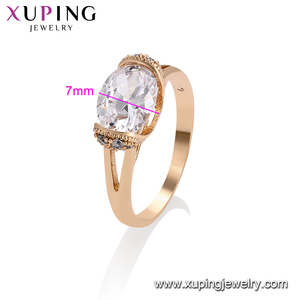 12475 de China al por mayor de <span class=keywords><strong>Xuping</strong></span> 18 K <span class=keywords><strong>oro</strong></span> chapado delicado joyería anillos de diseño para mujeres - Product Image 2