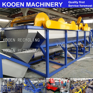 KOOEN Thương Mại Đảm Bảo Bán Hot Chất Thải Nhựa Chai Nước Khoáng Máy Tái Chế - Product Image 4