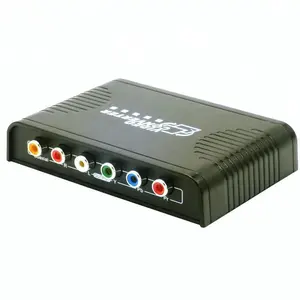 HDMI YPbPr Komponent RGB 5RCA Ölçekleyici Converter Dijital Koaksiyel Analog R/L Ses Çıkışı Için PS3/PS4/Roku/STB/Blu-Ray