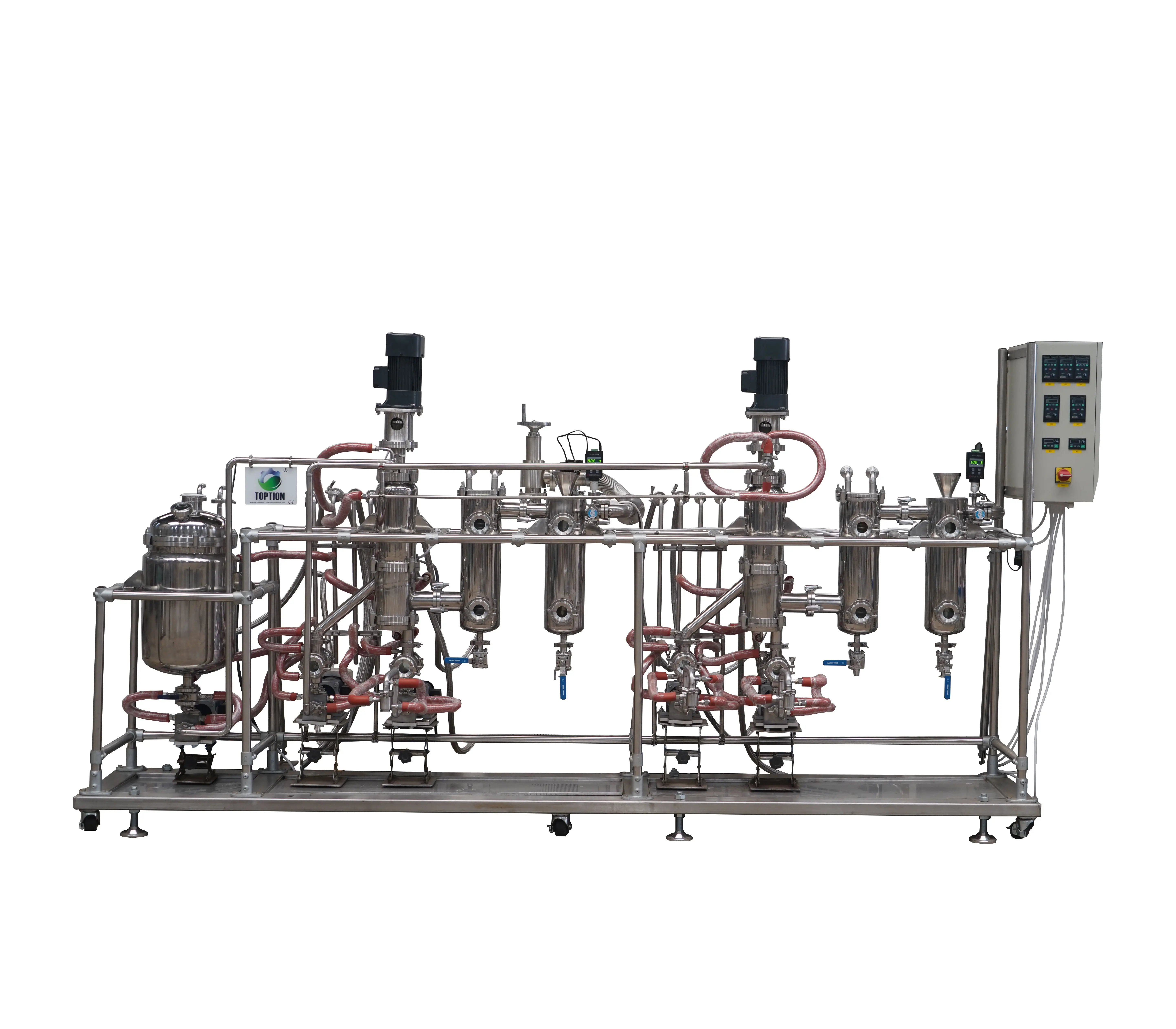 Scraper Thin Film Evaporator Price For Cashew Phenol Cardanol Process Line Chemistry