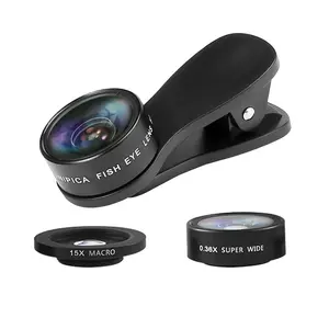 Cheap Universal Camera Lens Macro Lens Wide Angel Lens With Retail Box