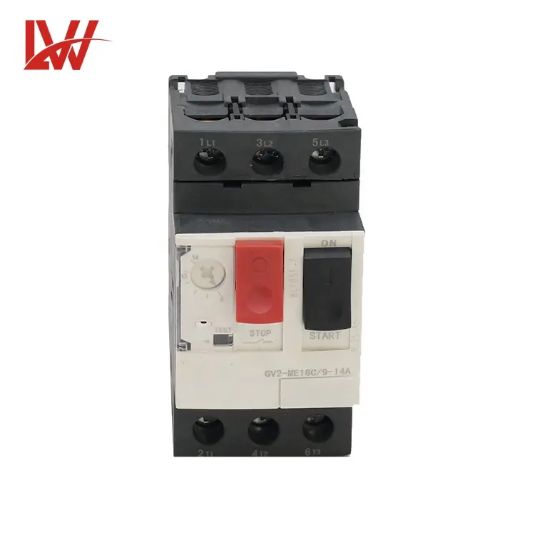 220 v GV2ME motor beschermende circuit breaker, 1.25-0.4A GV2 stroomonderbreker, 3 fase motor bescherming stroomonderbreker