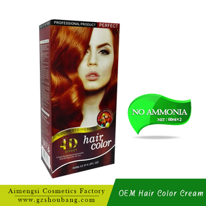 OEM professionale tinture per <span class=keywords><strong>capelli</strong></span> senza ammoniaca permanente per <span class=keywords><strong>capelli</strong></span> Color crema - Product Image 4