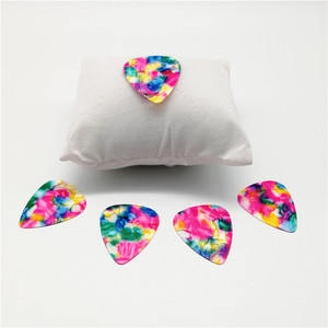 Púas <span class=keywords><strong>de</strong></span> <span class=keywords><strong>Guitarra</strong></span> con Diseño <span class=keywords><strong>de</strong></span> Mosaico Floral para Niños, Grosor Medio <span class=keywords><strong>de</strong></span> 0.71 mm, Más Vendidas - Product Image 4