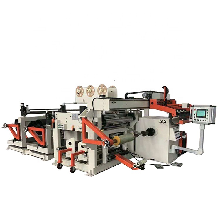 TIG Welding Copper Strip Winder PLC Control Dry Type Power Transformer Foil Winding Machine