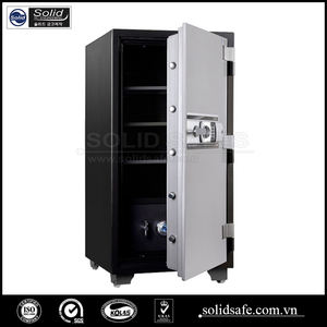 Dual Fire-Resistant <b>Safe</b> for <b>Large</b> Office Key and Electronic Digital Lock Fireproof Stainless Steel Box Solid SLS-167EC - Product Image 2