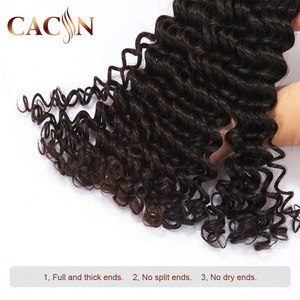 Brazilian <strong>Deep</strong> <strong>Wave</strong> Hair 3 Bundle Weave Overnight Shipping Bundles and Closure,Wholesale Grade 9A Raw Human Hair <strong>Extensions</strong> - Product Image 6