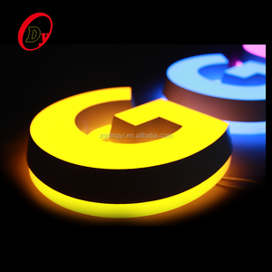 Fábrica profesional made luz metal publicidad <span class=keywords><strong>letras</strong></span> signos borde iluminado canal UL 3D LED luminoso carta - Product Image 5