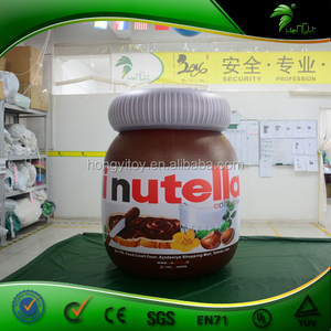 Géant Nutella Pot Gonflable Peut, publicité Gonflable Confiture Bouteilles, chiffres, réplique - Product Image 2