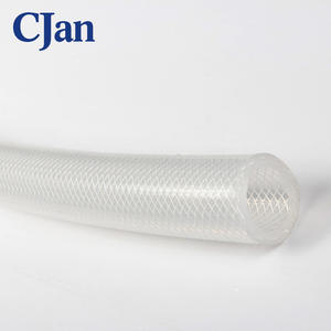 <span class=keywords><strong>Tubo</strong></span> <span class=keywords><strong>Flessibile</strong></span> Rinforzato in Silicone <span class=keywords><strong>Trasparente</strong></span> per Alimenti con Tessuto in Aramide, <span class=keywords><strong>Tubo</strong></span> Intrecciato Rinforzato - Product Image 2