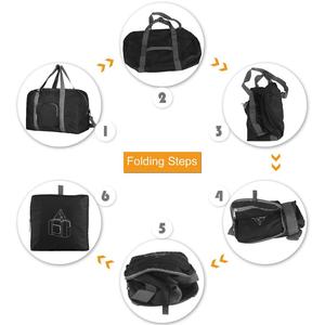 Custom Logo Large Capacity Travel Duffle Foldable <strong>Bag</strong> Waterproof Sports Folding Travel <strong>Bags</strong> for Men Women Foldable Travel <strong>Bag</strong> - Product Image 4