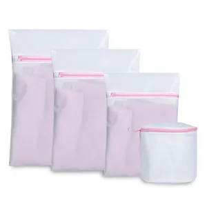 <span class=keywords><strong>Bolsa</strong></span> de Lavandería con Cierre, <span class=keywords><strong>Bolsa</strong></span> <span class=keywords><strong>para</strong></span> <span class=keywords><strong>Ropa</strong></span> <span class=keywords><strong>Interior</strong></span>, Calcetines y Sujetadores, <span class=keywords><strong>Bolsa</strong></span> de Lavado Plegable de Poliéster con Malla Protectora <span class=keywords><strong>para</strong></span> <span class=keywords><strong>Lavadora</strong></span> - Product Image 1