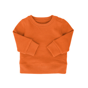 <span class=keywords><strong>Pull</strong></span> en molleton écologique d'hiver en gros, 330 grammes, coton, col rond, à carreaux, pour enfants, tout-petits, bébés - Product Image 3