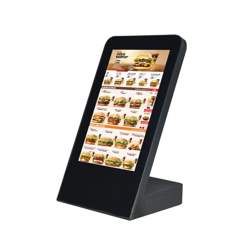 Kiosko con lector NFC, 10,1 pulgadas, Android, mesa, táctil, para restaurante, auto pedido