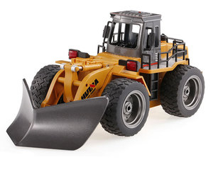 DWI Dowellin 2,4g Huina Fernbedienung Bulldozer Lkw Bau Fahrzeug 1/18 Engineering Lkw RC Auto - Product Image 6