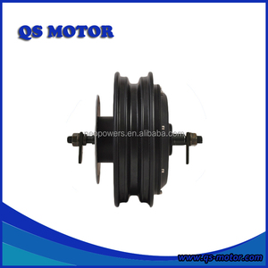 10 pulgadas QS BLDC Motor 2kw 72V (48-96V) Rueda Hub Motor (50 H) Tipo V2, <span class=keywords><strong>dc</strong></span> sin escobillas motor de cubo para scooter electric - Product Image 4