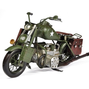 Modelos de Motocicletas Clásicas Retro Hechas a Mano de la Segunda Guerra Mundial de <span class=keywords><strong>1942</strong></span>, Escala 1:6, Adorno para el Hogar, Decoración para Bares y Tiendas - Product Image 1