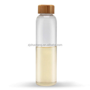 500Ml Độc Tường Tùy Chỉnh Thủy Tinh Chai Nước Với Nắp Bằng Gỗ/Tre Cap - Product Image 3