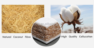 OEM doux latex naturel matelas bébé de noix de coco matelas de palme - Product Image 3