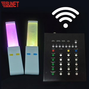 Nouveau produit Bâton lumineux LED de concert personnalisé, Bâtons lumineux LED télécommandés pour fêtes Bâton lumineux de concert DMX Support central - Product Image 2