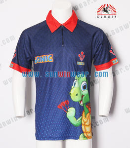 Camisa colorida de dardo de calidad superior/Nueva camiseta popular del polo de los dardos del diseño de encargo de la manera - Product Image 4