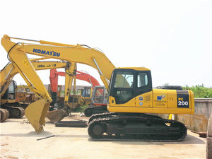 Excavadora Komatsu 20t de buen rendimiento de 2022 años de alta calidad, excavadora Komatsu Pc200, excavadora sobre orugas a la venta de 1/2/ - Product Image 3