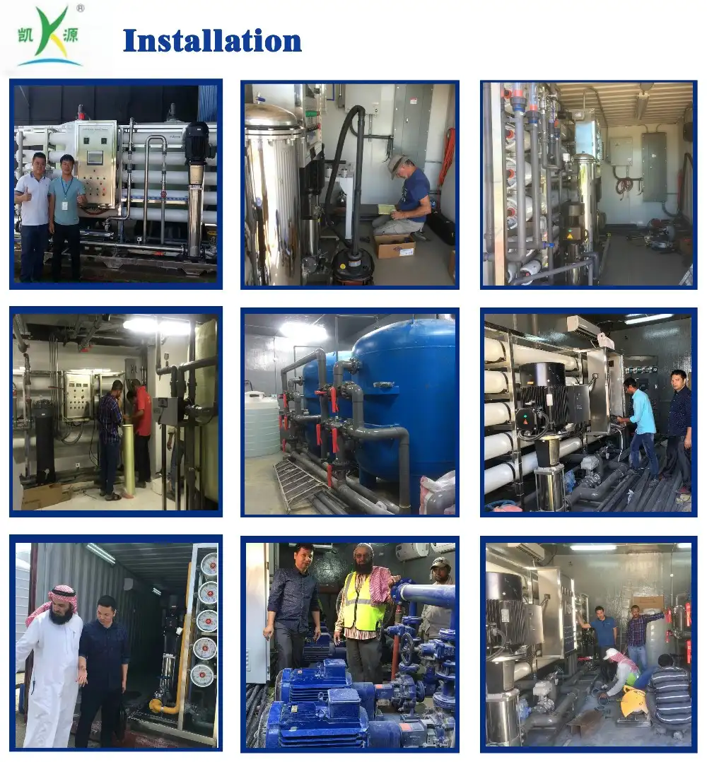 KYRO-6000L/H 2LPS Waterzuivering/Filtratie Ontzilting Systeem Omgekeerde Osmose Plant Waterbehandeling Machines