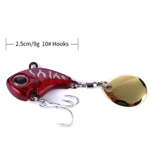 Señuelo de Pesca Giratorio Mini VIB de Metal para Hielo, 9g, 14g, 16g, 21g, para Pesca Jigging en Ríos y Lagos - ¡Venta Caliente! - Product Image 3