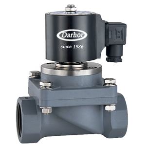 วาล์วโซลินอยด์ป้องกันการกัดกร่อน UPVC CPVC 24v Dc สำหรับสารเคมี ขนาด 1/2 นิ้ว <span class=keywords><strong>3</strong></span>/4 นิ้ว 1 นิ้ว - Product Image 4