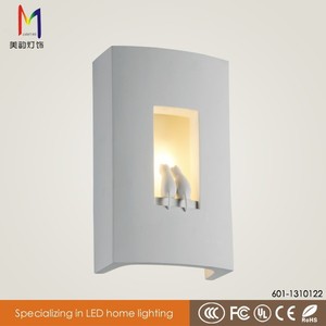 Nuevo producto 3d caved colgante de pared puro simple lámparas led wll - Product Image 4