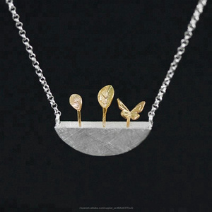 Creativo <span class=keywords><strong>mi</strong></span> jardín 925 Collar de plata colgante - Product Image 3