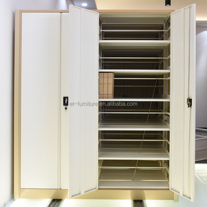 Customised Steel <strong>File</strong> Compactor Mobile Filling Cabinet Library Rolling <strong>Stack</strong> Shelving - Product Image 4