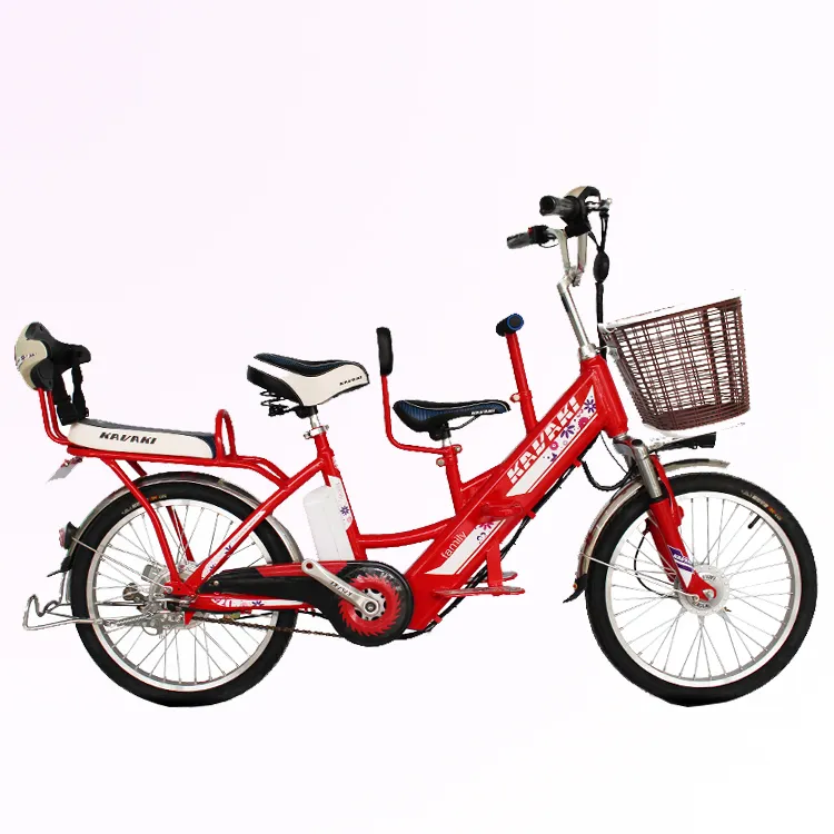 Drie Persoon Sunny Stad E Cyclus E Bike