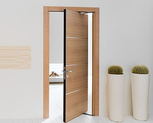 Puerta Interior de Madera para Cuarto de Seguridad, Resistente al Agua, a <span class=keywords><strong>Precio</strong></span> Económico - Product Image 4