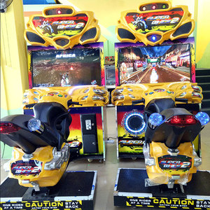 Arcade <span class=keywords><strong>game</strong></span> center FF moneda de <span class=keywords><strong>la</strong></span> moto racing simulador arcade de carreras juego de <span class=keywords><strong>la</strong></span> máquina - Product Image 6
