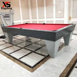 Sıcak satış spor hint tarzı meşe bacak high end bilardo masa pub için