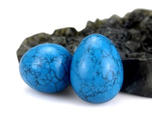 Wholesale 49mm*35mm Natural <strong>Jade</strong> <strong>Stone</strong> Yoni Eggs Set Three Size <strong>Jade</strong> Eggs in Set Custom <strong>Jade</strong> Yoni Eggs for Women - Product Image 1