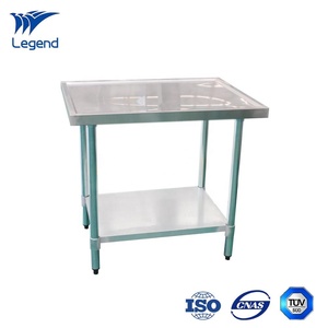 Table de travail de boulangerie en acier inoxydable 304 démontable, réglable en hauteur, garantie 10 ans, marque <span class=keywords><strong>XINCHAO</strong></span>, vente en gros directe usine Chine - Product Image 4